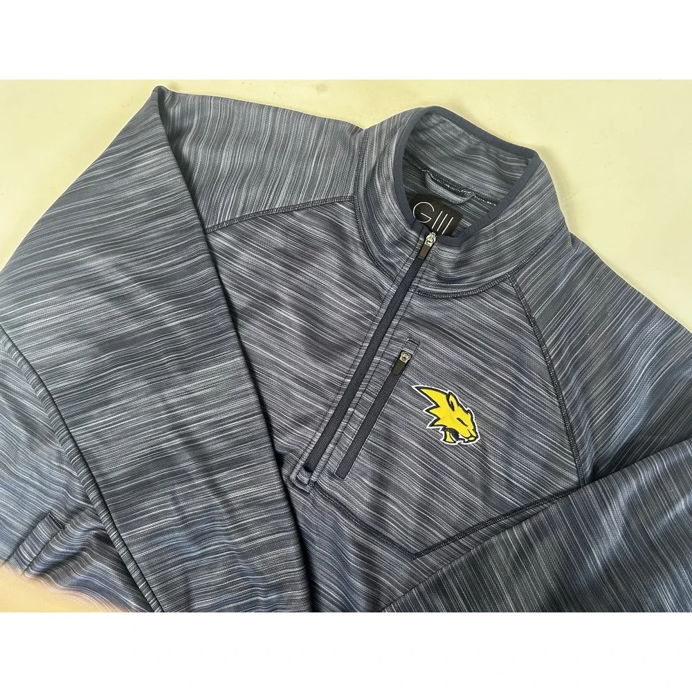 NHL Carl Banks GIII Nashville Predators 1/4 Zip‎ Fleece Lined Pullover 4XL